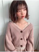 フワッとやわらかボブ