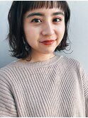 【GARDEN 田中麻由】個性派オン眉ショートボブ