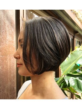 コレット ヘアー 大通(Colette hair) ハイライト×ショート×粋