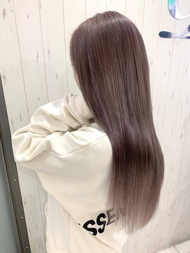 ディバイス カラーアンドエクステ(Device) 【Device心斎橋】バレイヤージュ風エクステ