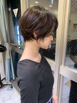 ロンド パルティール 大宮(Lond partir) 【石田勇士郎】アッシュブラウン外ハネネオウルフショート