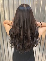 ジーナ 札幌(Zina)&nbsp;【Zina札幌】フリンジウェーブ前髪大人かわいいココアブラウン