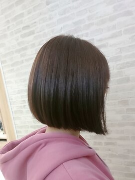 アッシュ 高円寺店(Ash) ピンクブラウンのモテミニボブ★★