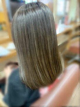 プレッソヘアー Presso hair ハイライトを活かしてグラデーションカラー