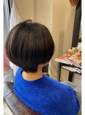 【ややモードなコンパクトショート】+水素トリートメント