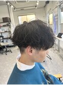 波巻きスパイラル/メンズパーマ/ツイストスパイラルパーマ