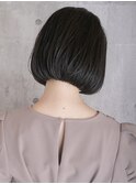 前下がりボブ/大人ボブ/ハンサムショート　銀座