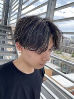 スピンオフシフト(SPIN-OFF SHIFT)&nbsp;メンズハイライト×センターパート