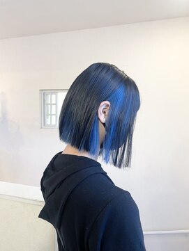 ゼロ(ZERO) 【デザインカラー】ブルーブラック×ブルーインナー