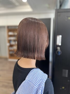 カーフリヘア ウル 千葉店(Kahuli hair Ulu) 外はねボブ/矯正/\16900