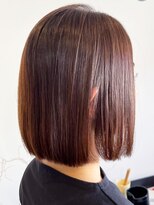 レポヘアー(Repos hair)&nbsp;20代30代40代髪質改善カラーナチュラルボブ透明感小顔ブラウン