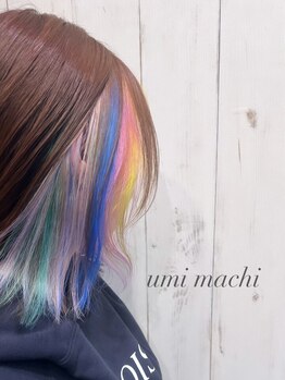 ウミマチ(umi machi)の写真/透明感のあるカラーで、あなたの魅力を引き出す☆トレンドを取り入れた、あなただけのスタイルをご提案♪
