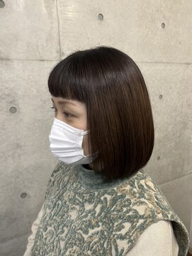 メルシー トータル ブランディング サロン(merci TOTAL BRANDING SALON) 大人ボブ/ナチュラルグラデーション【横浜】