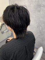 エクファフォーメン(EX-FA FOR MEN)&nbsp;カルマパーマ/ベリーショート/ダークアッシュ/ニュアンスパーマ