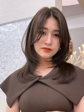 アンフィニー 銀座(ANFINI) レイヤーカット/小顔カット/くびれヘア/ウエットヘア/髪質改善