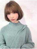可愛いボブ
