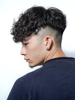 アルファ 新宿(alpha)&nbsp;【alpha 新宿】前下がりマッシュ×スペインカール