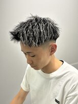 フライ 東通り店(Frei)&nbsp;アップバング×ホワイトメッシュ