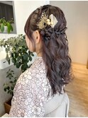 卒業式ヘアセット