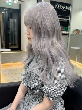 ラピステン 福岡天神 大名店(Lapis) 担当_原島/エクステ/レイヤー/ブリーチ/髪質改善/ブリーチなし