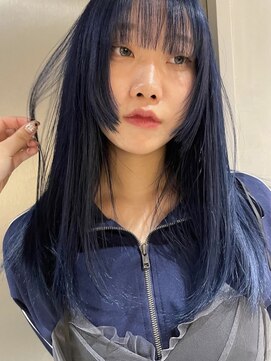 フェブミエル(fev miel) Vividな青にぱつっとbang