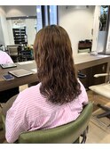 ウェーブパーマゆるふわパーマ