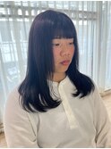 控えめローレイヤー◎顔まわりカット