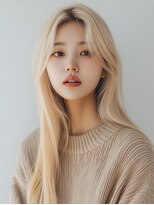 e.m.a プレミアムビューティーサロン 栄駅店(e.m.a PREMIUM BEAUTY SALON)&nbsp;ロング/イメチェン/外ハネボブ/美髪/ワイドバング/髪型