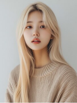 e.m.a プレミアムビューティーサロン 栄駅店(e.m.a PREMIUM BEAUTY SALON) ロング/イメチェン/外ハネボブ/美髪/ワイドバング/髪型