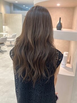 ヴィサージュアクト(VISAGE a.c.t) ブリーチなしグレージュカラー