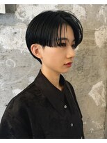 シータ(sheta)&nbsp;【sheta青山/三畑賢人】ネビージュ黒髪ハンサムフェザーショート