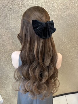 ヘアメイク マリア 福岡天神西通り(hair make MARIA) ハーフアップ