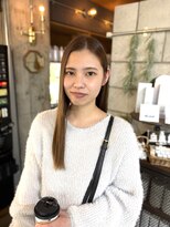 ファスナー(fustener)&nbsp;美革ストレート