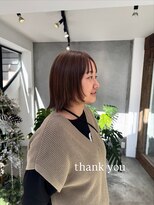 エムドットヘアーサロン(M. hair salon)&nbsp;【栗本浩司】顔周りレイヤー×髪質改善×ハイライト