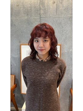 レッドカラー/髪質改善トリートメント/溝の口店