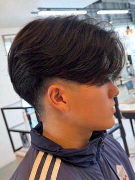 グランデュールオム 東静岡池田店(GRANDEUR HOMME) ニュアンスショート/静岡ニュアンスパーマ/静岡センターパート