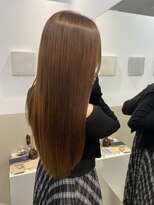 シュヴーブリヤン(cheveux brillants)&nbsp;【美髪縮毛矯正】艶髪ロングヘア＋自然な動きのあるレイヤー