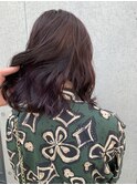 ナチュラルブラウン×パープルインナー