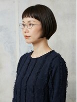 レセ 南柏店(Laissez)&nbsp;オン眉/ボブ/大人ショートボブ/暗髪/小顔カット/髪質改善/ツヤ髪