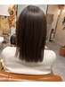 髪質改善:カシミヤ5stepトリートメント+アルテマストレート+カット¥22000