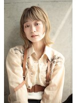 アンド(AND)&nbsp;ボブレイヤー　ウルフ　ヘーゼルベージュ　ベージュ　中目黒