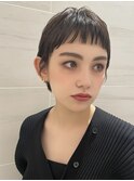 オン眉ショート/オン眉/ベリーショート/ショートカット