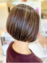 クール ヘアー ギャラリー 神明町店(COOL Hair gallery)&nbsp;白髪ぼかしハイライト/艶◎ 大人女性40代、50代