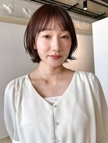 シンス 銀座(since) レイヤーボブ/小顔レイヤー/似合わせカット/小顔ボブ