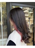 30代40代にもおすすめピンクイヤリングカラー