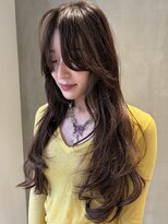 テクネ 天神大名(techne)&nbsp;天神大名レイヤーカット大人レイヤーくびれヘアロング今泉