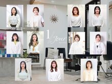 アンジュールヘアーワークス(1//jour hairworks)の雰囲気（スタイリスト歴１０年以上の女性スタッフがマンツーマン対応）