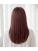 セミロングヘア