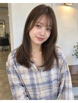 シエル  野江店(CIEL)&nbsp;くびれヘア／韓国レイヤー／小顔レイヤー／ゆるふわミディ