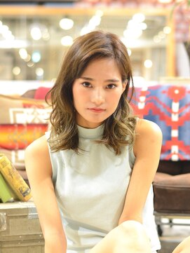 マリオ ヘアー デザイン(MARIO HAIR DESIGN) MARIO☆アップバングロング